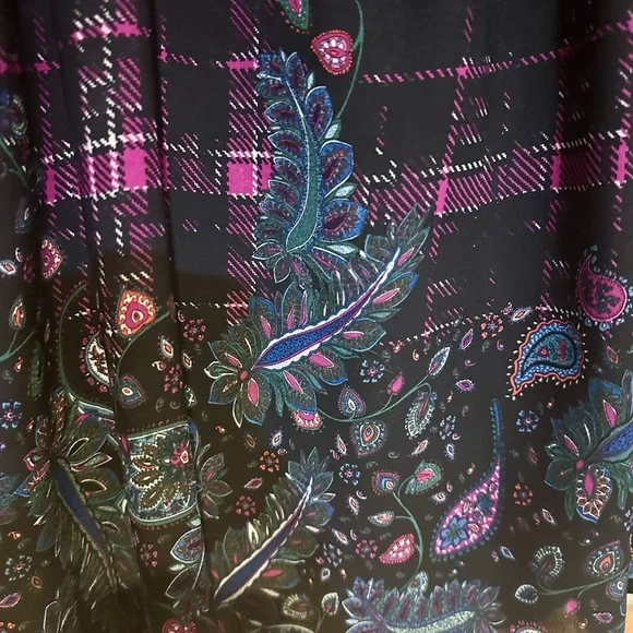 Daniel Rainn DR2 Mixed Media Tunic Top - Picture 5 of 9